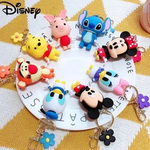 2 Pair Disney Cartoon Keychain